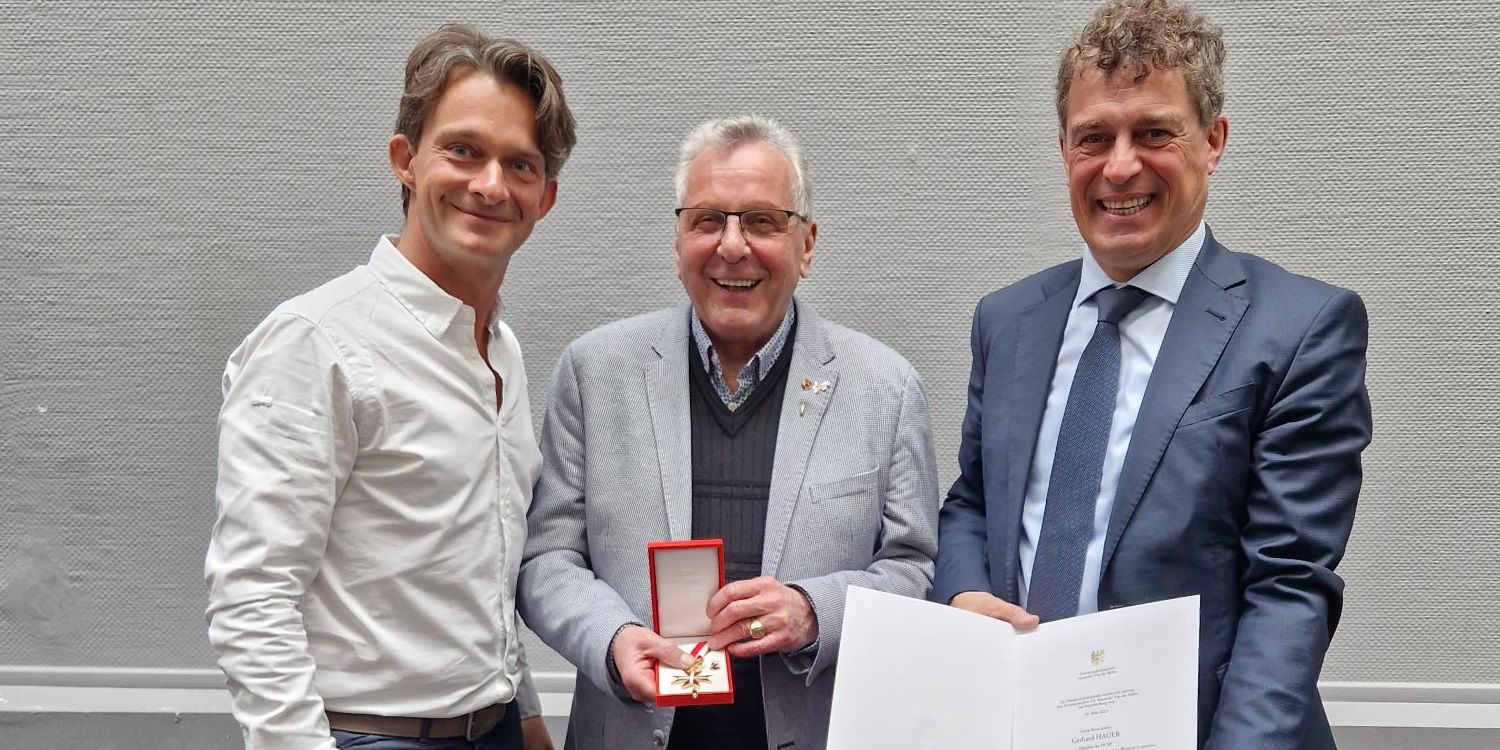 Stefan Grubhofer, Gerhard Hauer und Wilfried Drexler